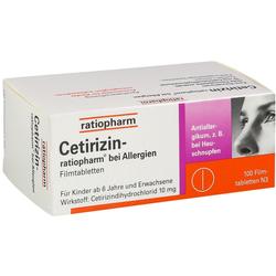 CETIRIZIN RATIOPHARM 10MG